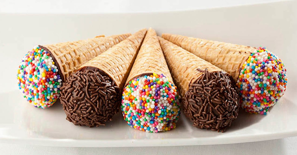 Receita De Cones Trufados Quero Vender Doces